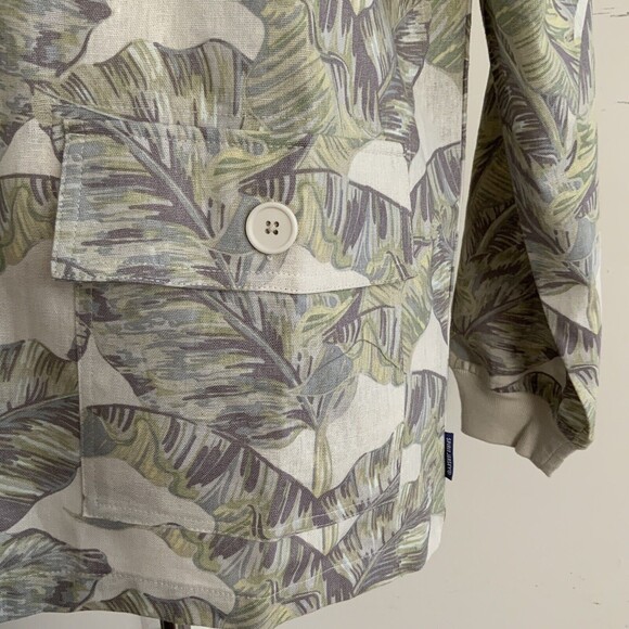 Disneyland Resort Spirit Jersey Shirt Jacket Tropical Palm Button Down Shacket L - Picture 11 of 12